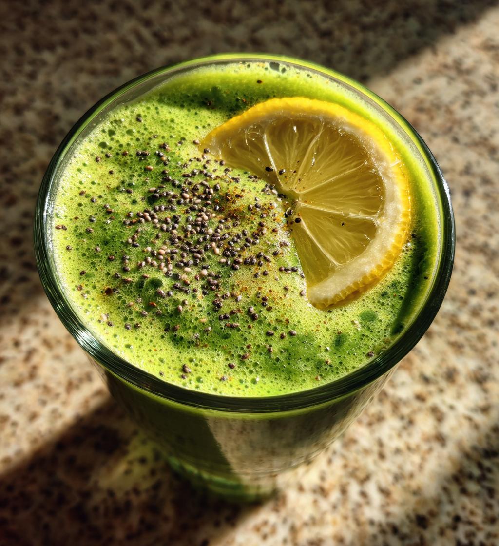 Vegan Green Detox Smoothie - detail 1