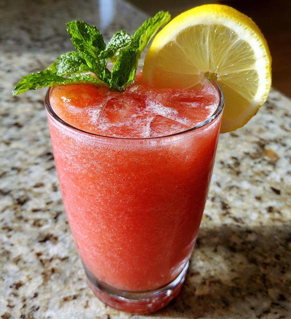Watermelon Lemon Smoothie