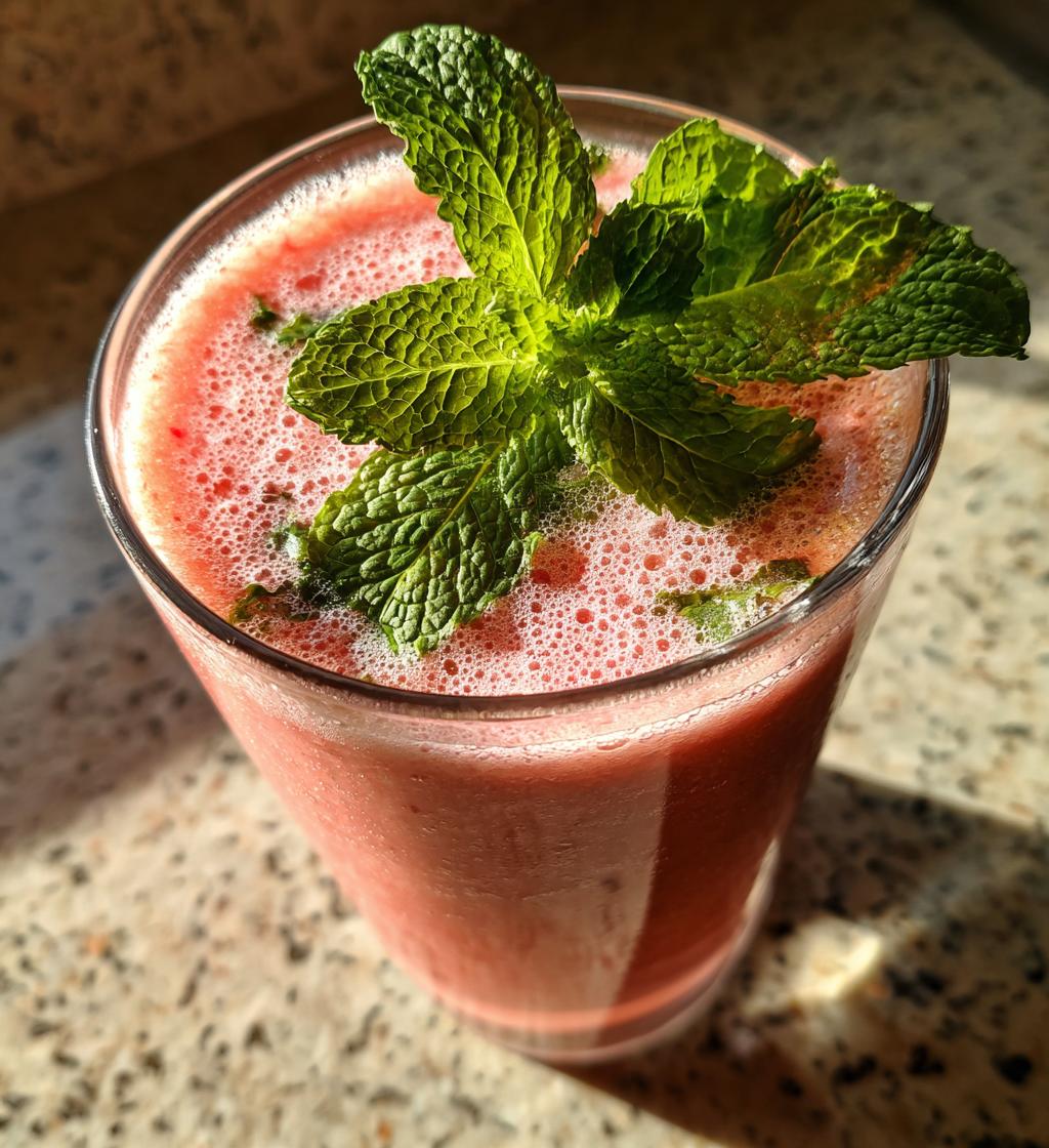 Watermelon Mint Smoothie