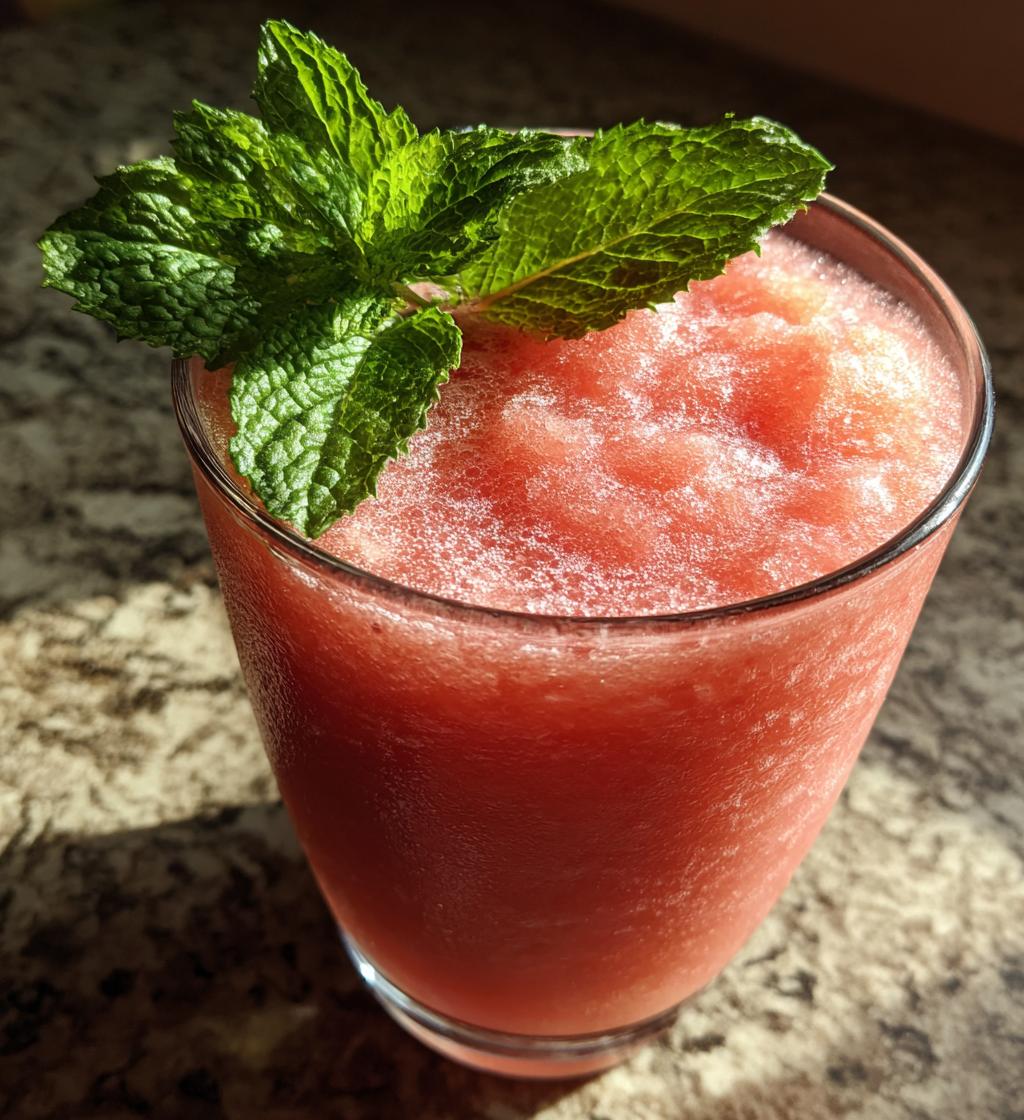 Watermelon Slushie - detail 1