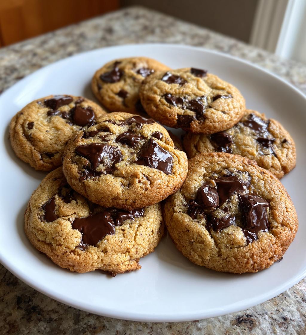 Almond Flour Chocolate Chip Cookies - detail 1