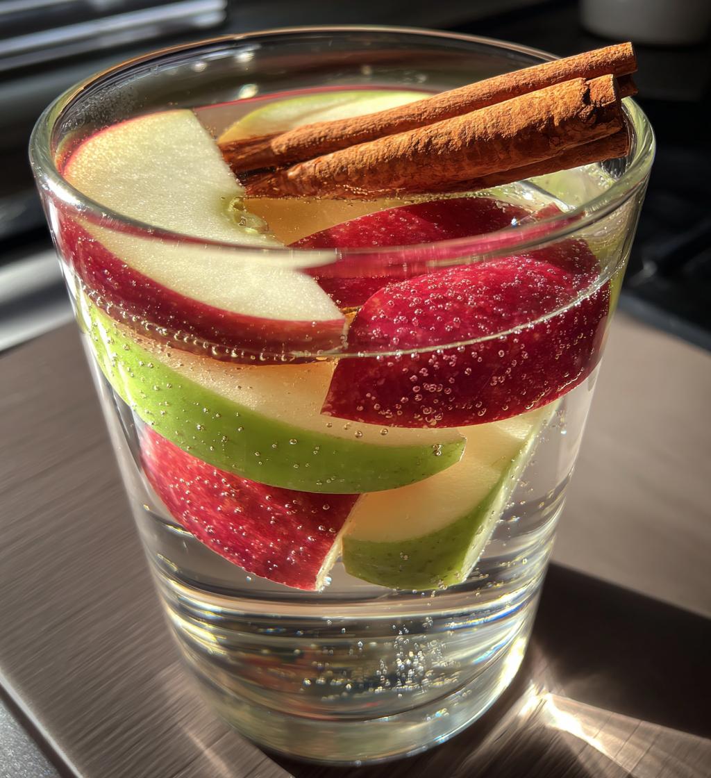 Apple Cinnamon Detox Water
