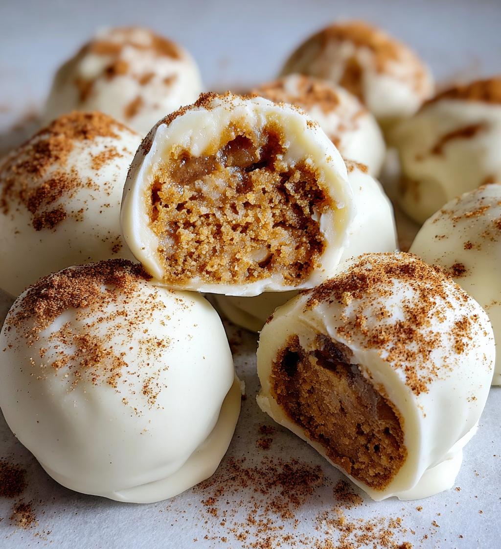Apple Pie Truffles - detail 1