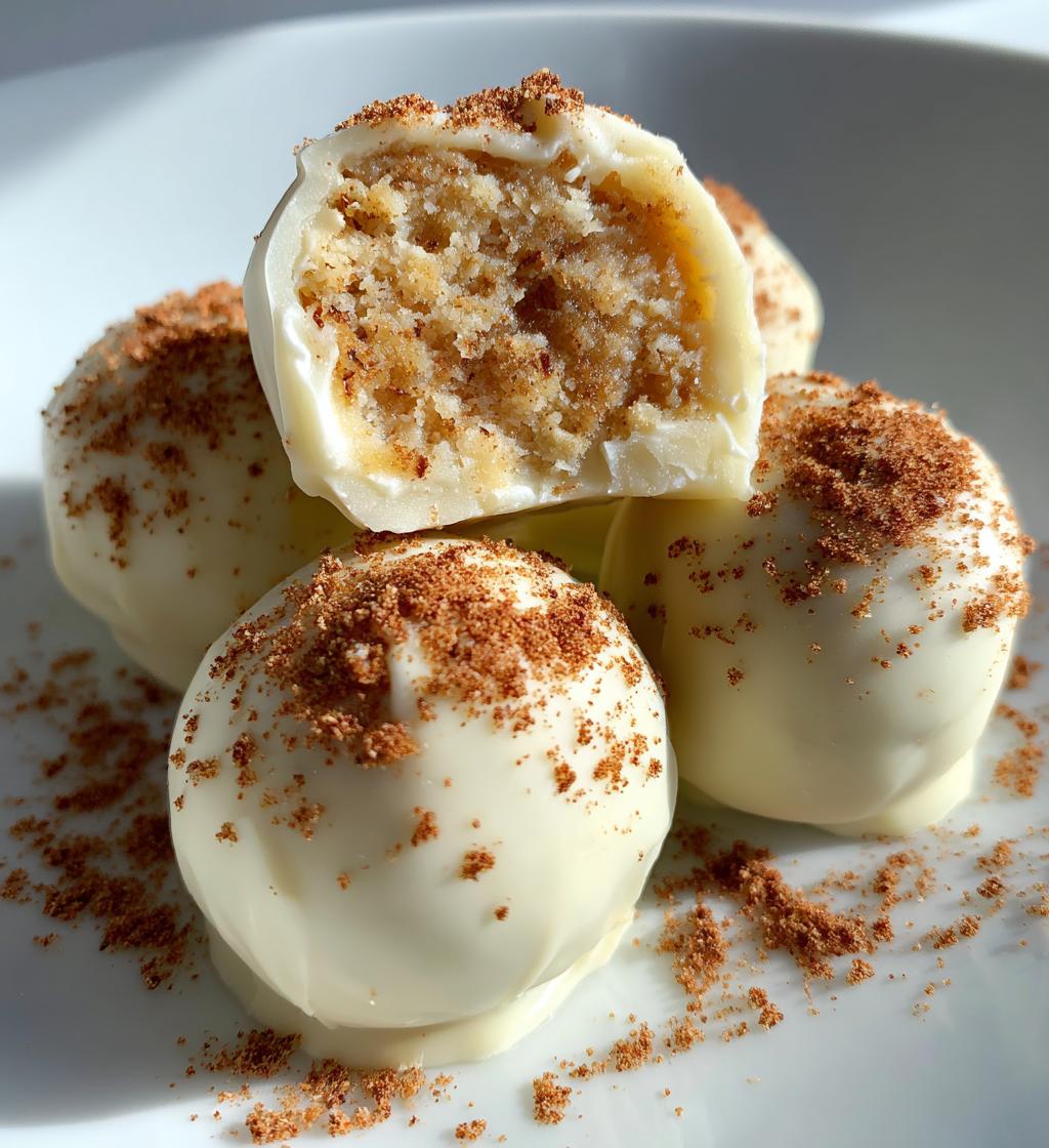Apple Pie Truffles