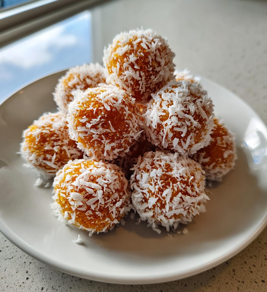 Apricot Almond Truffles - detail 1