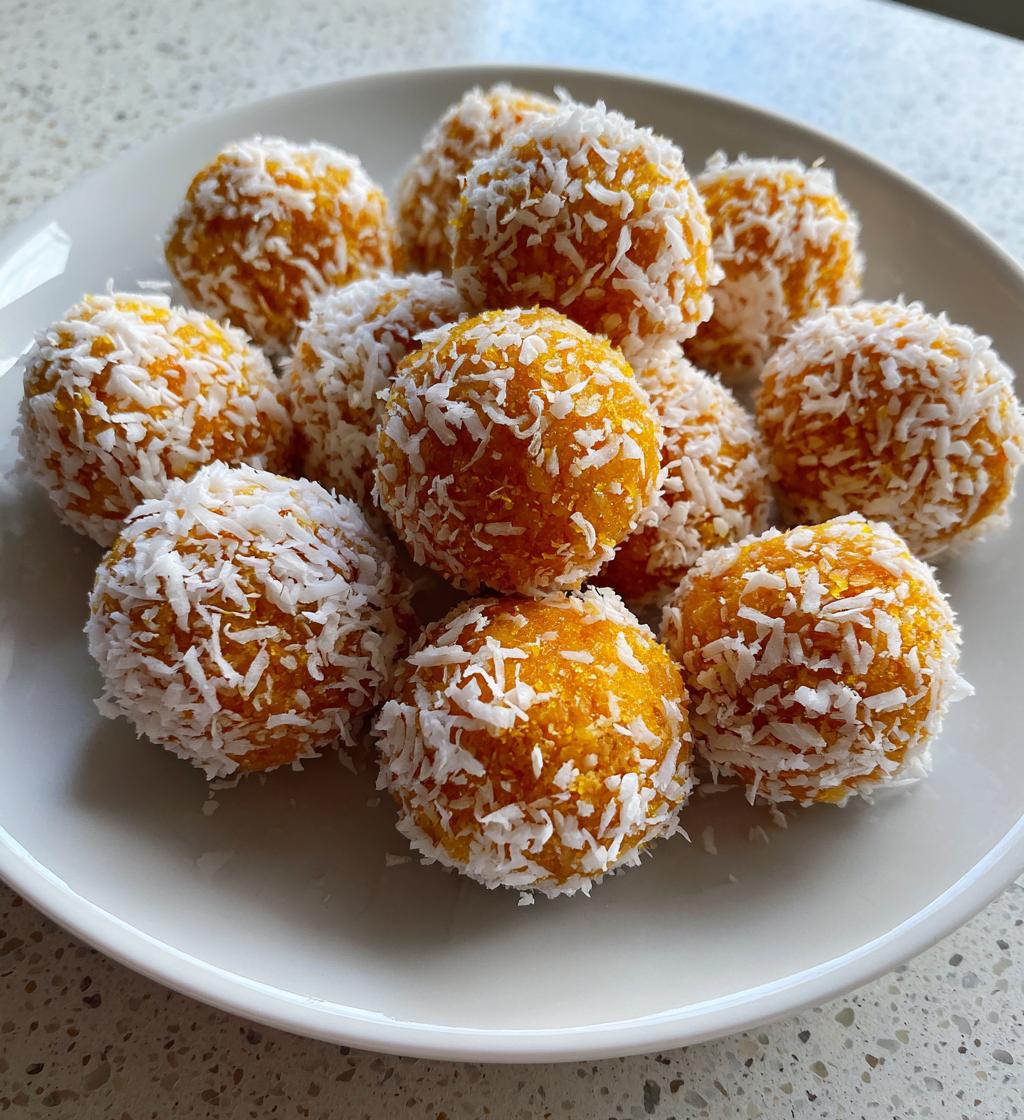 Apricot Almond Truffles
