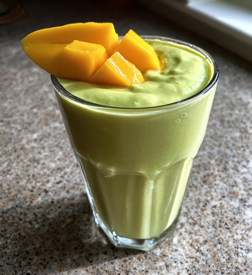 Avocado Mango Smoothie - detail 1