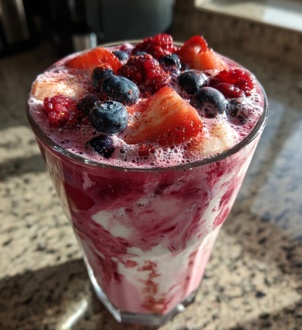 Berry Yogurt Milkshake