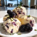 Blackberry Cheesecake Fat Bombs