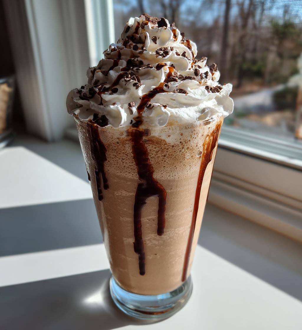 Blended Mocha Frappuccino