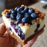 Blueberry Cheesecake Bars