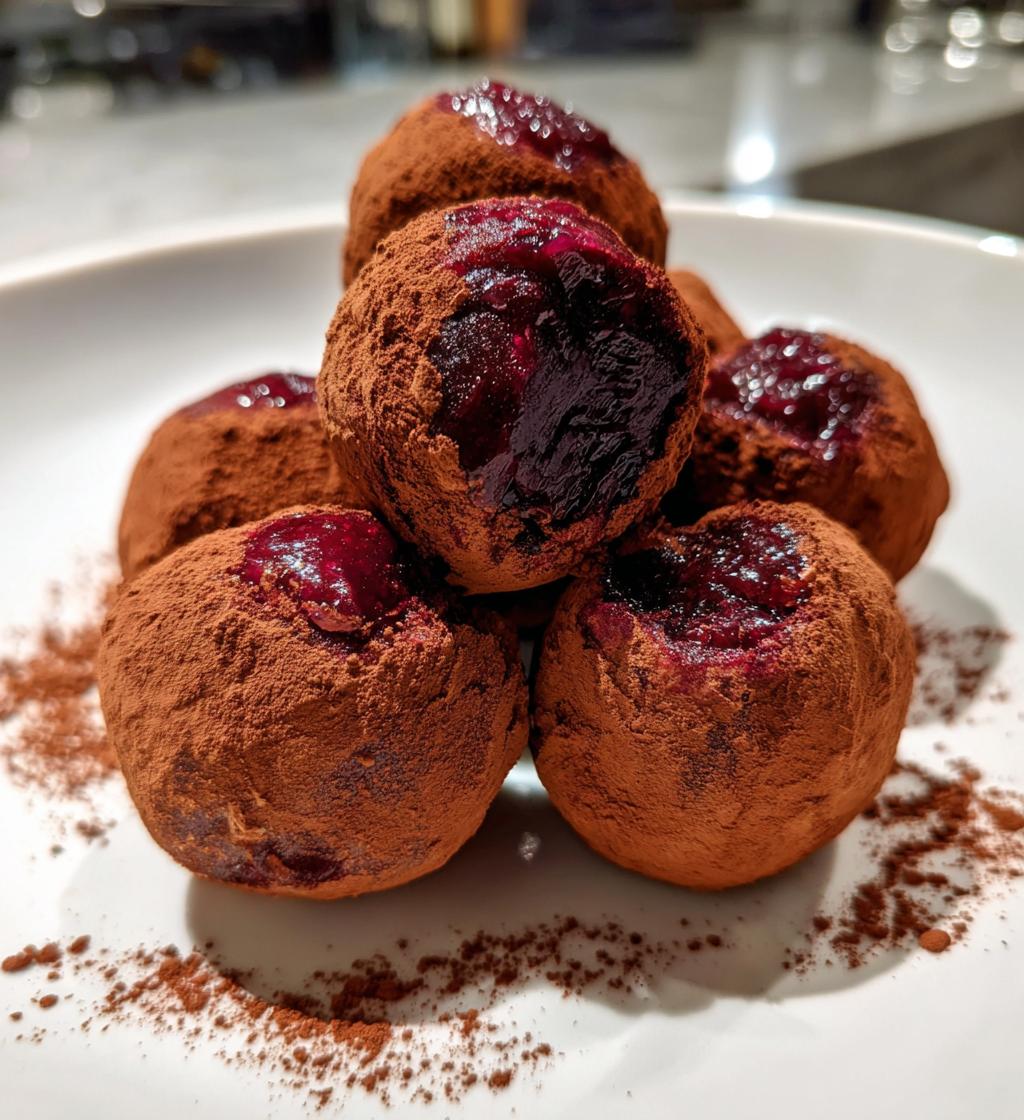 Brandy Cherry Truffles - detail 1