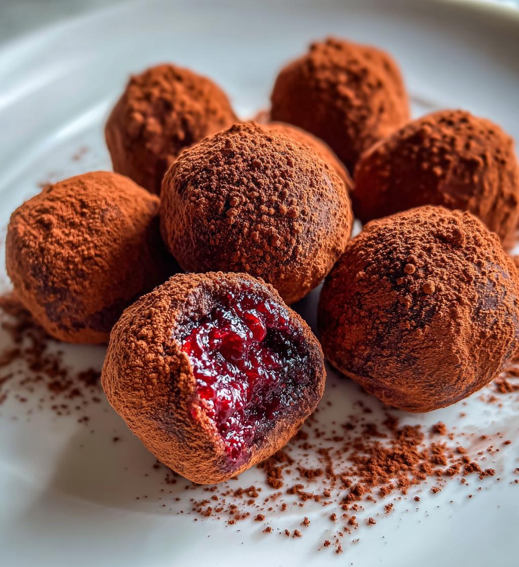 Brandy Cherry Truffles