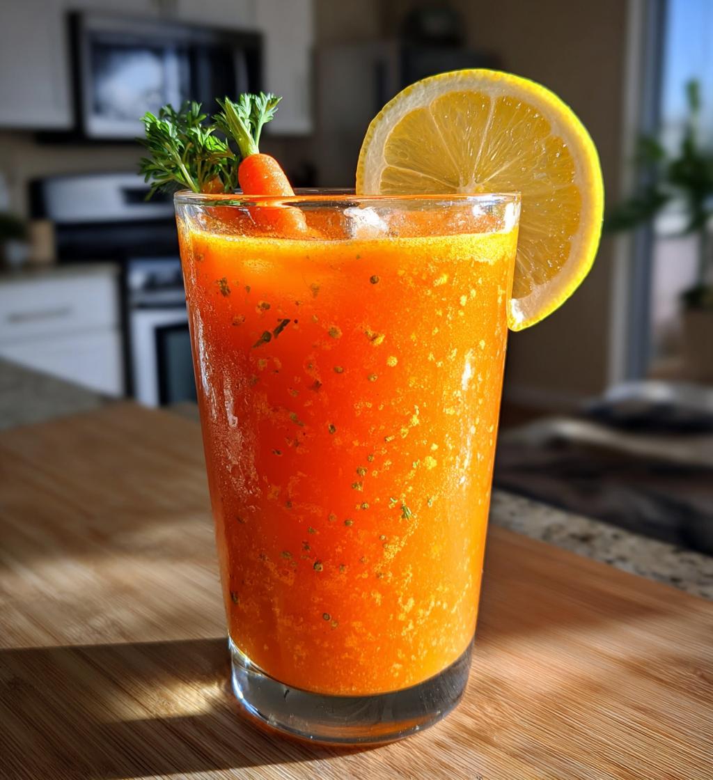 Carrot Ginger Detox Juice - detail 1