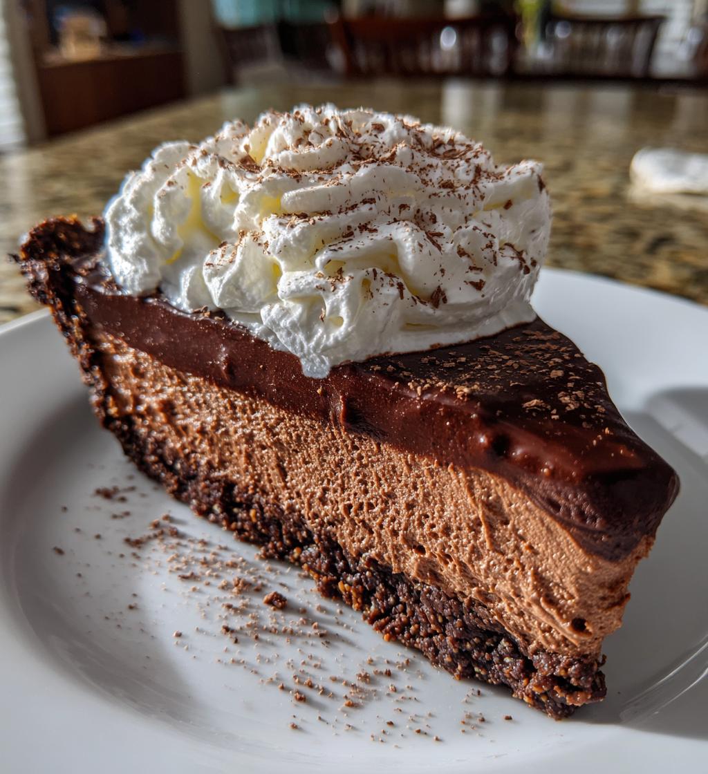 Chocolate Silk Pie (Keto)