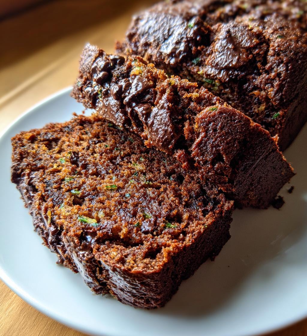 Chocolate Zucchini Bread (Keto) - detail 1