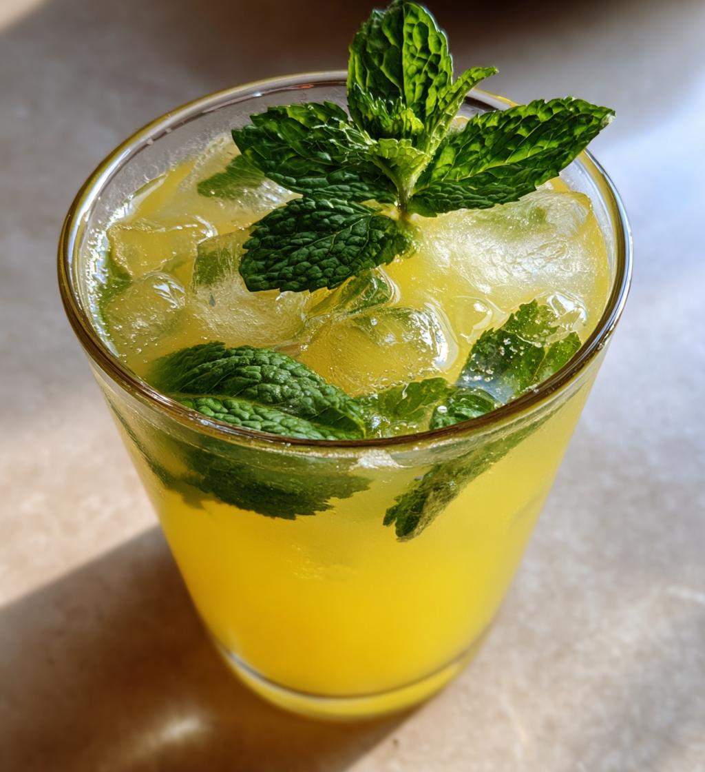 Detox Lemonade with Mint - detail 1