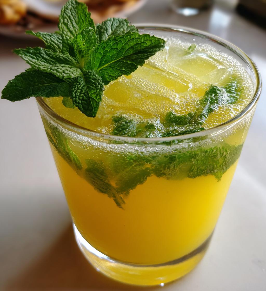 Detox Lemonade with Mint