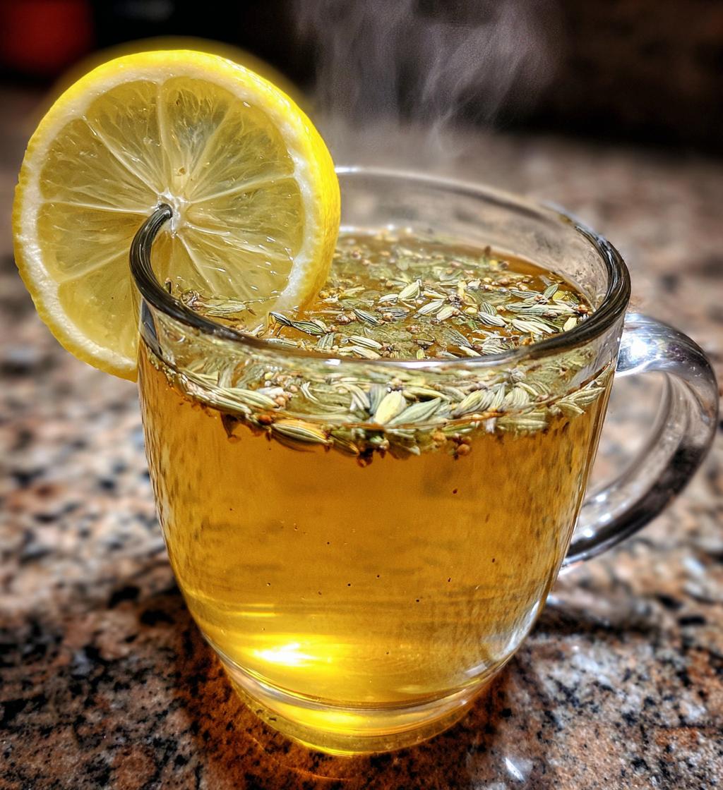Fennel and Lemon Detox Tea