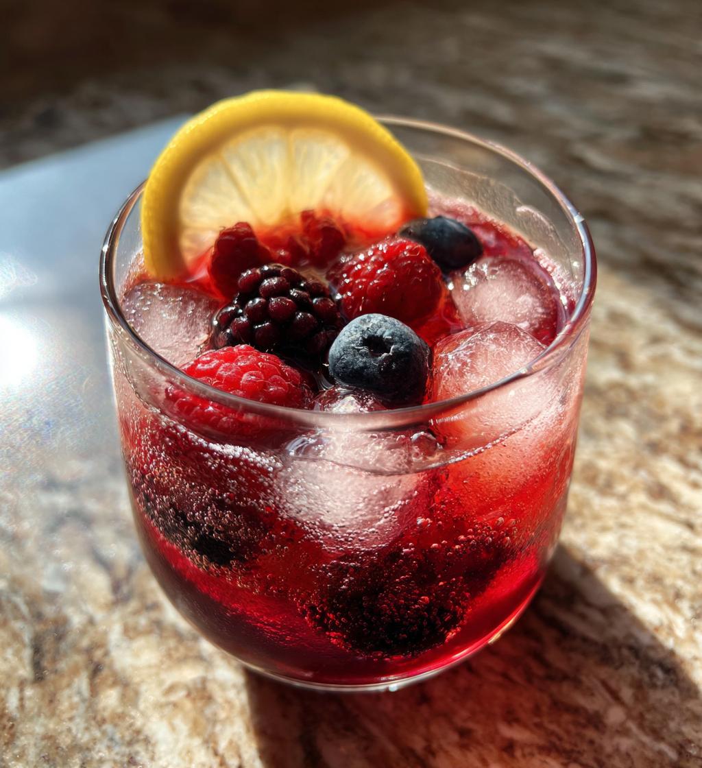 Frozen Berry Lemonade
