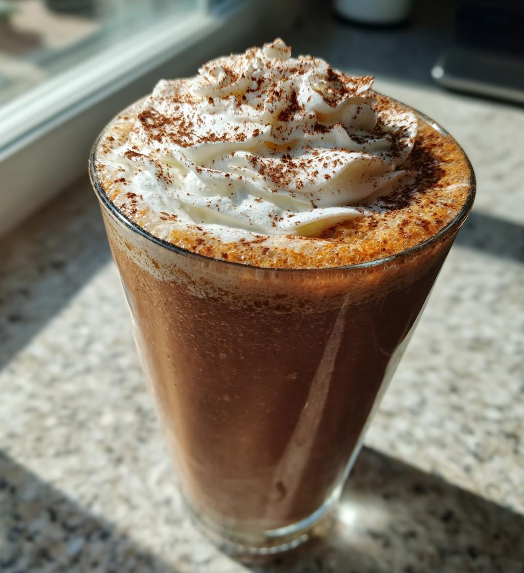 Frozen Iced Coffee Smoothie - detail 1