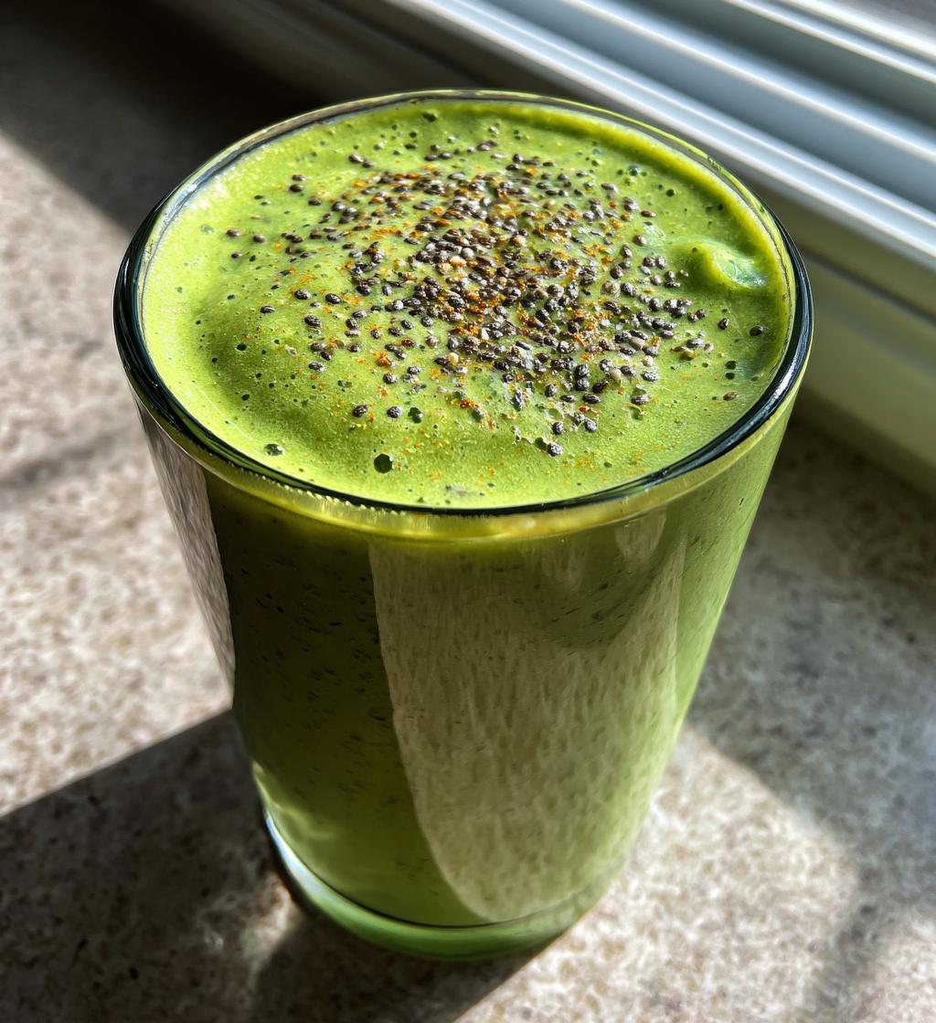 Green Monster Smoothie (Spinach + Fruit)