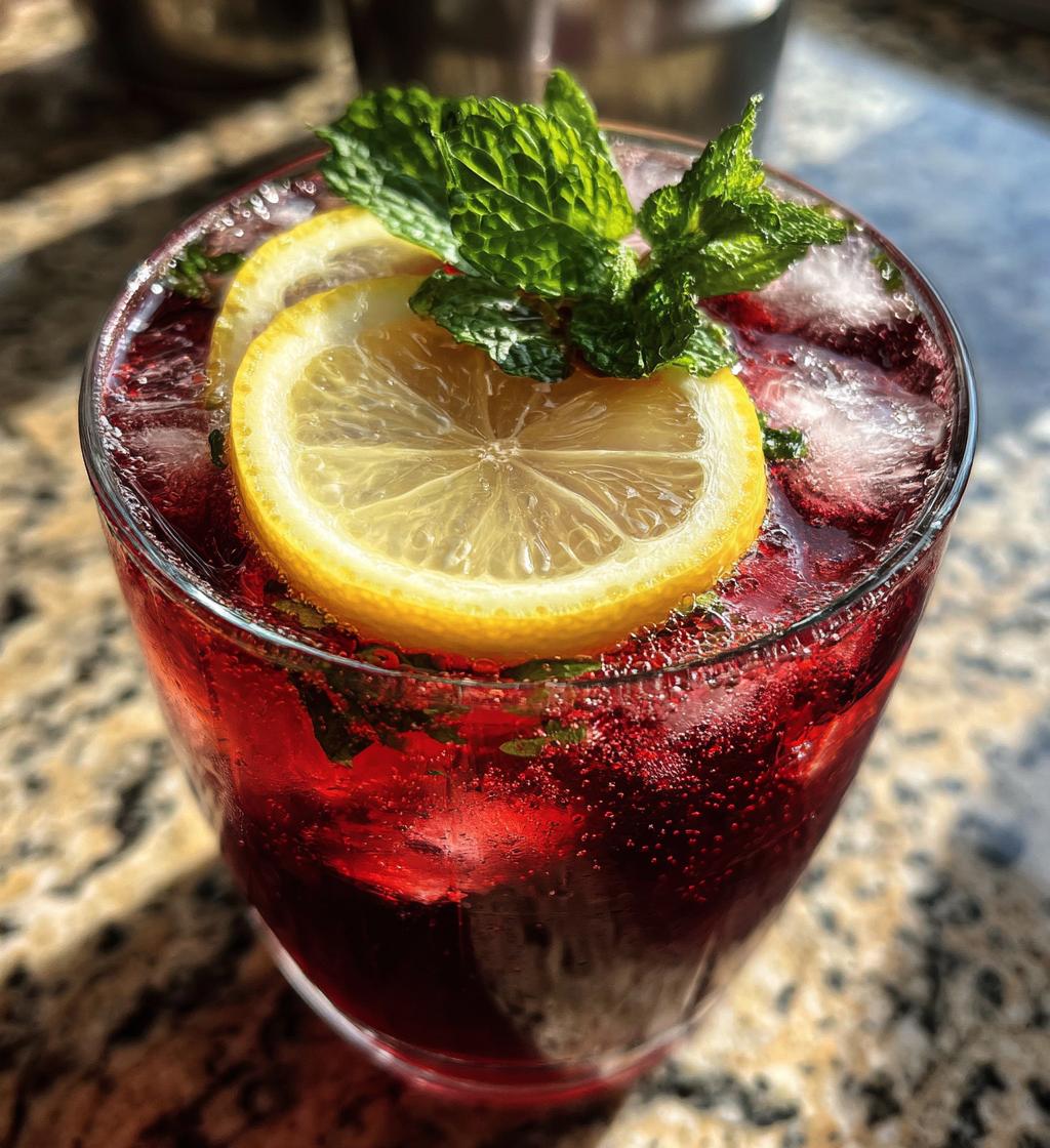 Hibiscus Detox Iced Tea