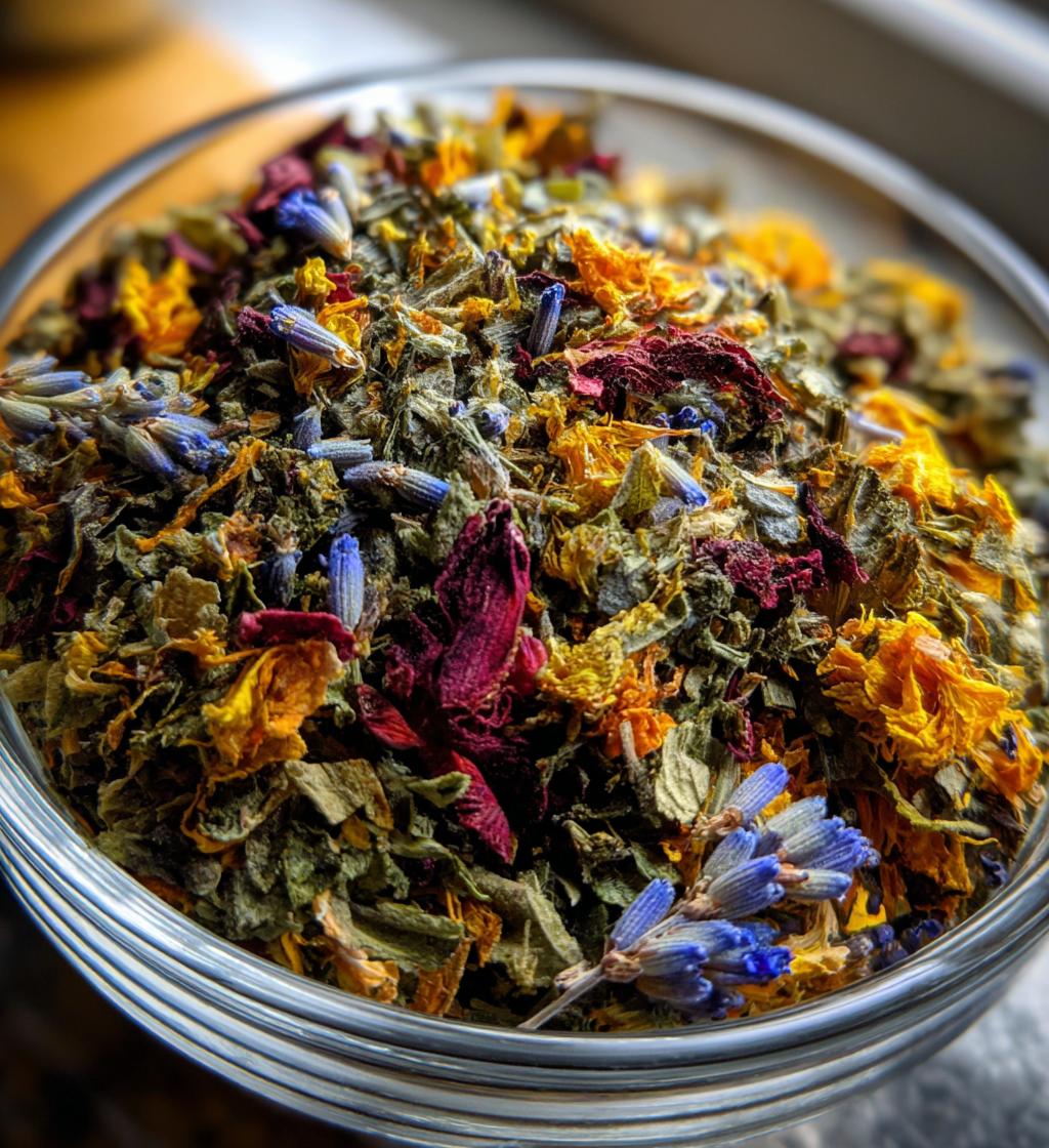 Homemade Herbal Tea Blend - detail 1