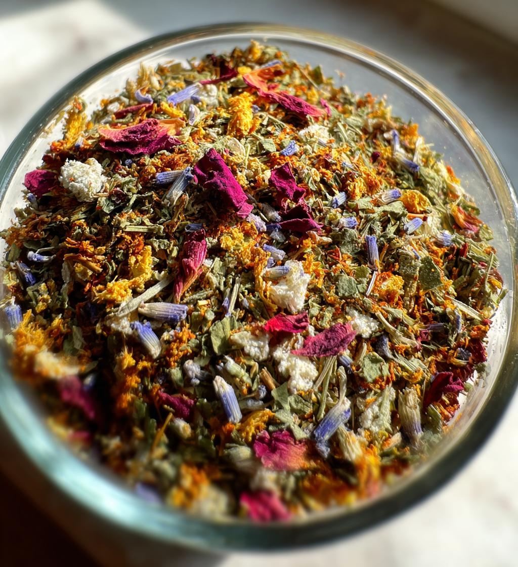 Homemade Herbal Tea Blend