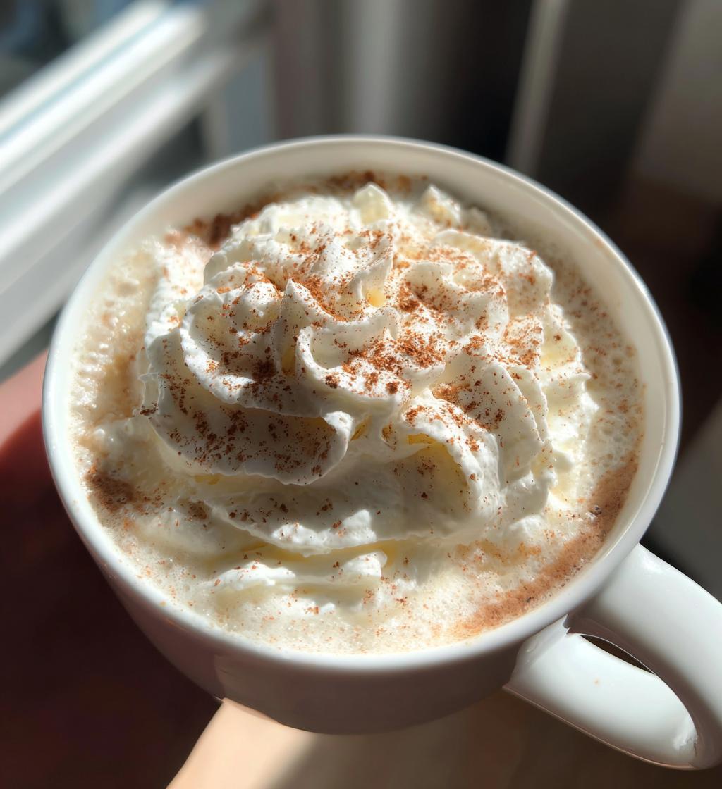 Homemade Vanilla Steamer - detail 2