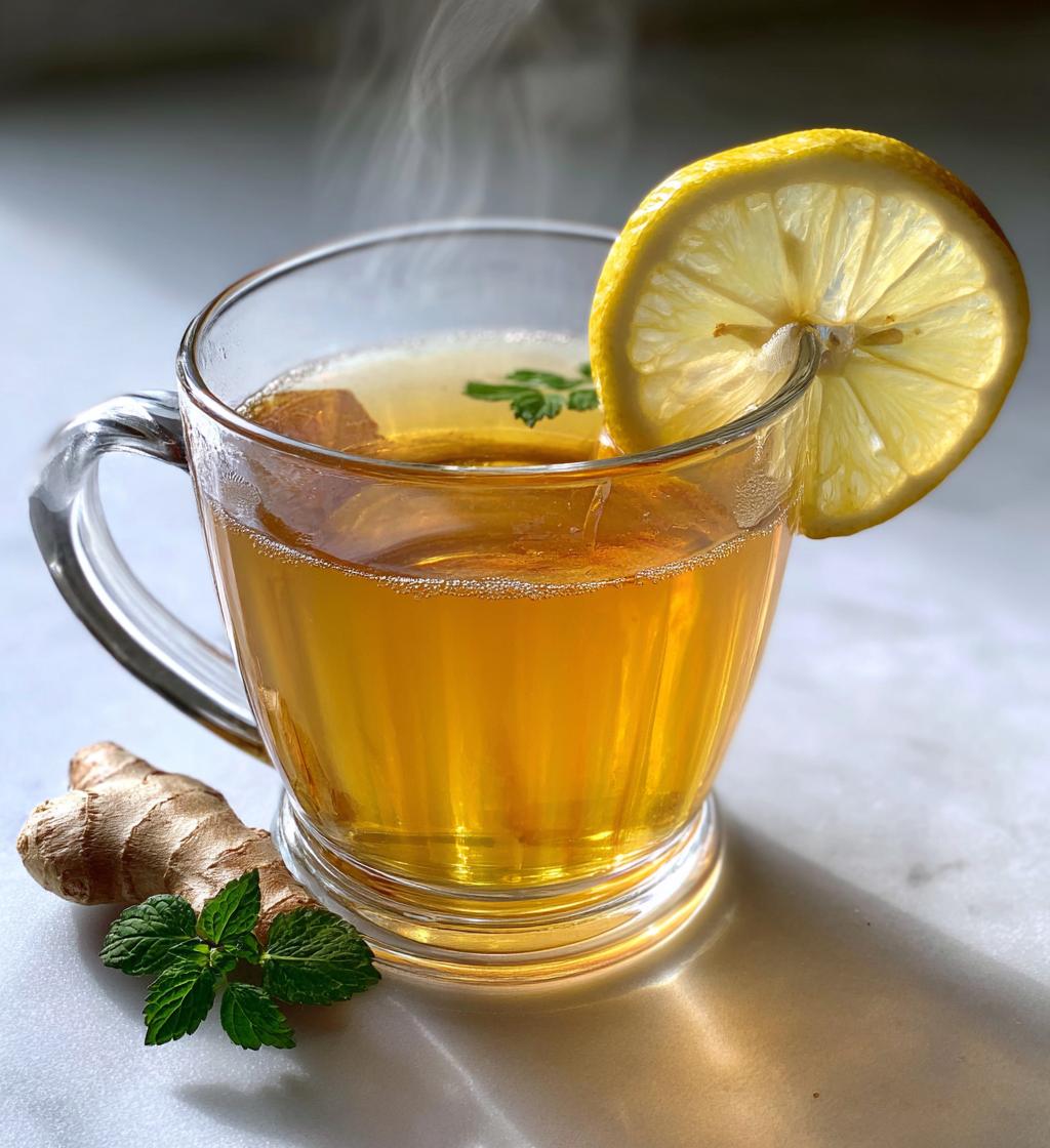 Honey Lemon Ginger Tea