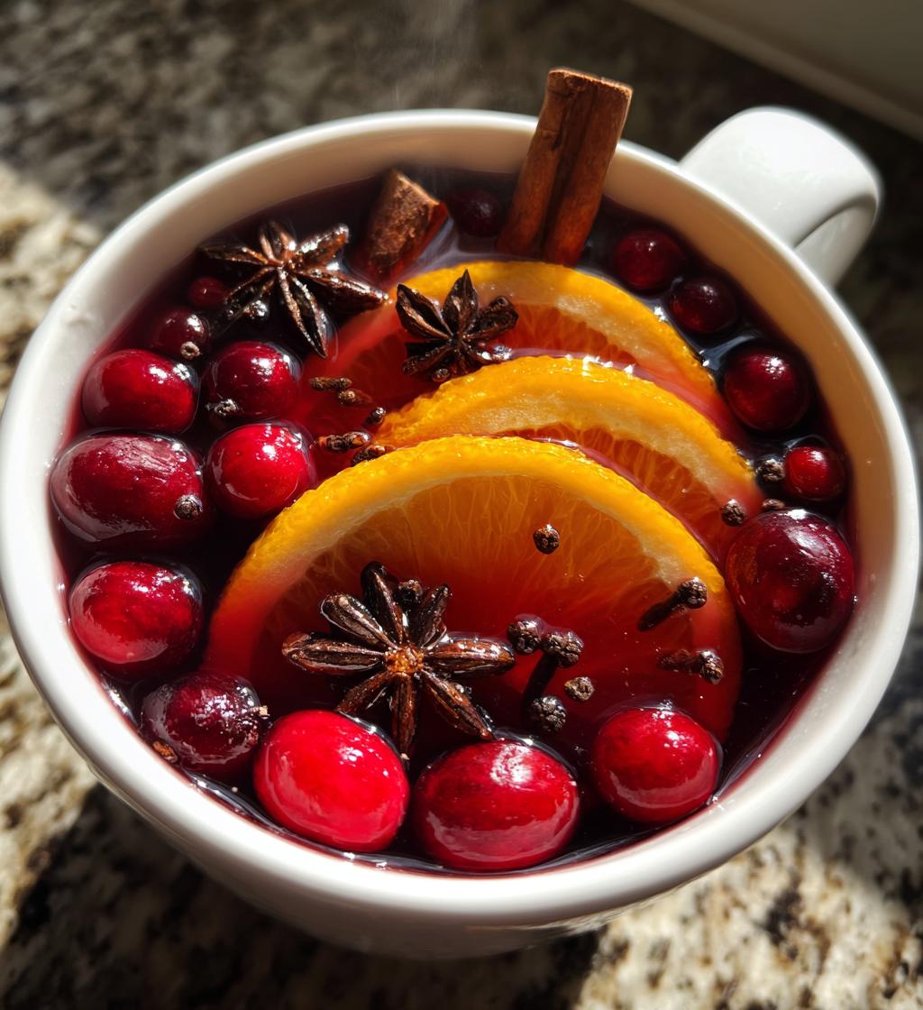 Hot Mulled Cranberry Juice - detail 1