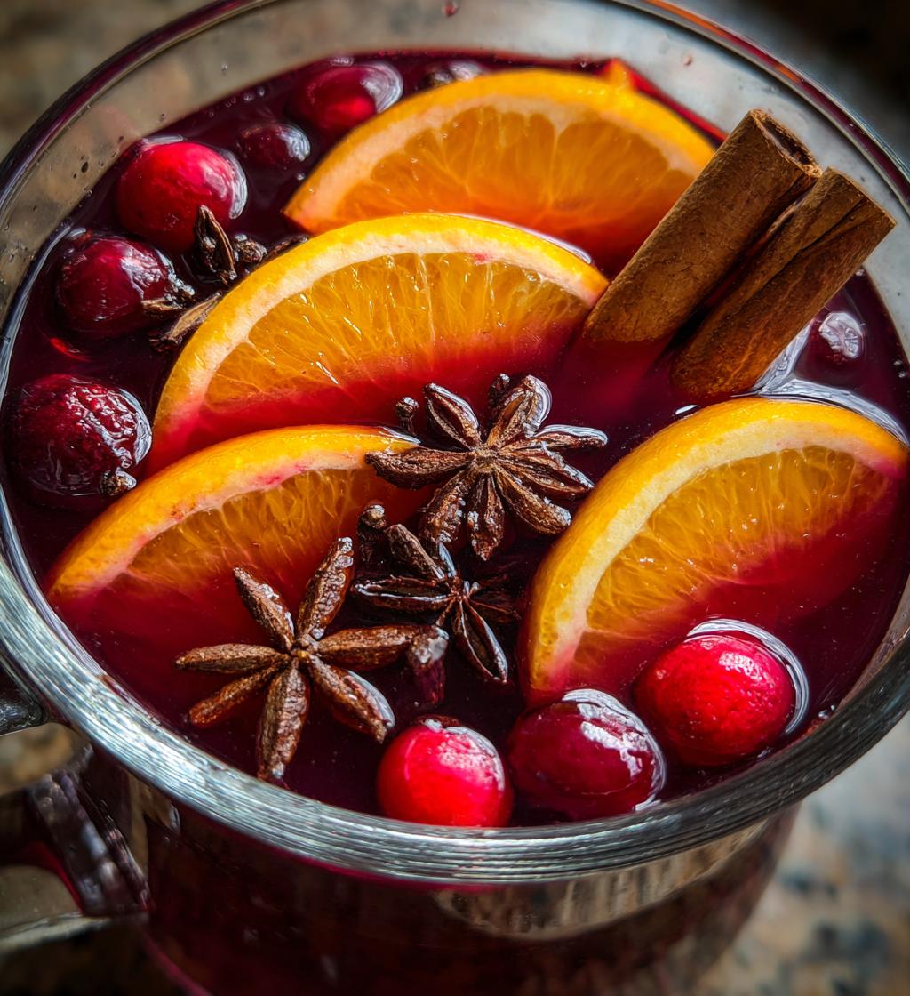 Hot Mulled Cranberry Juice - detail 2