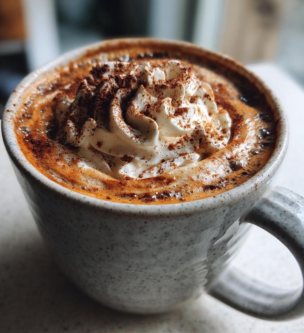 Hot Pumpkin Mocha - detail 2