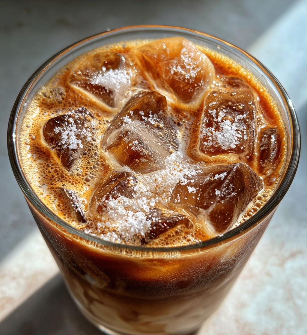 Iced Coffee with Coconut Milk