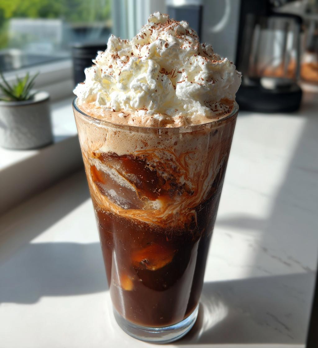 Iced Coffee with Nutella - detail 1