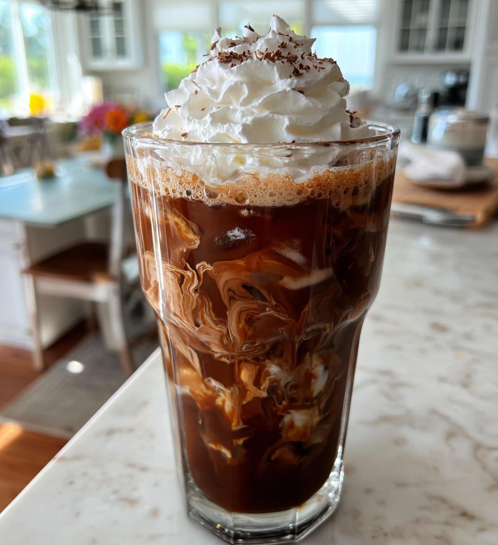 Iced Coffee with Nutella