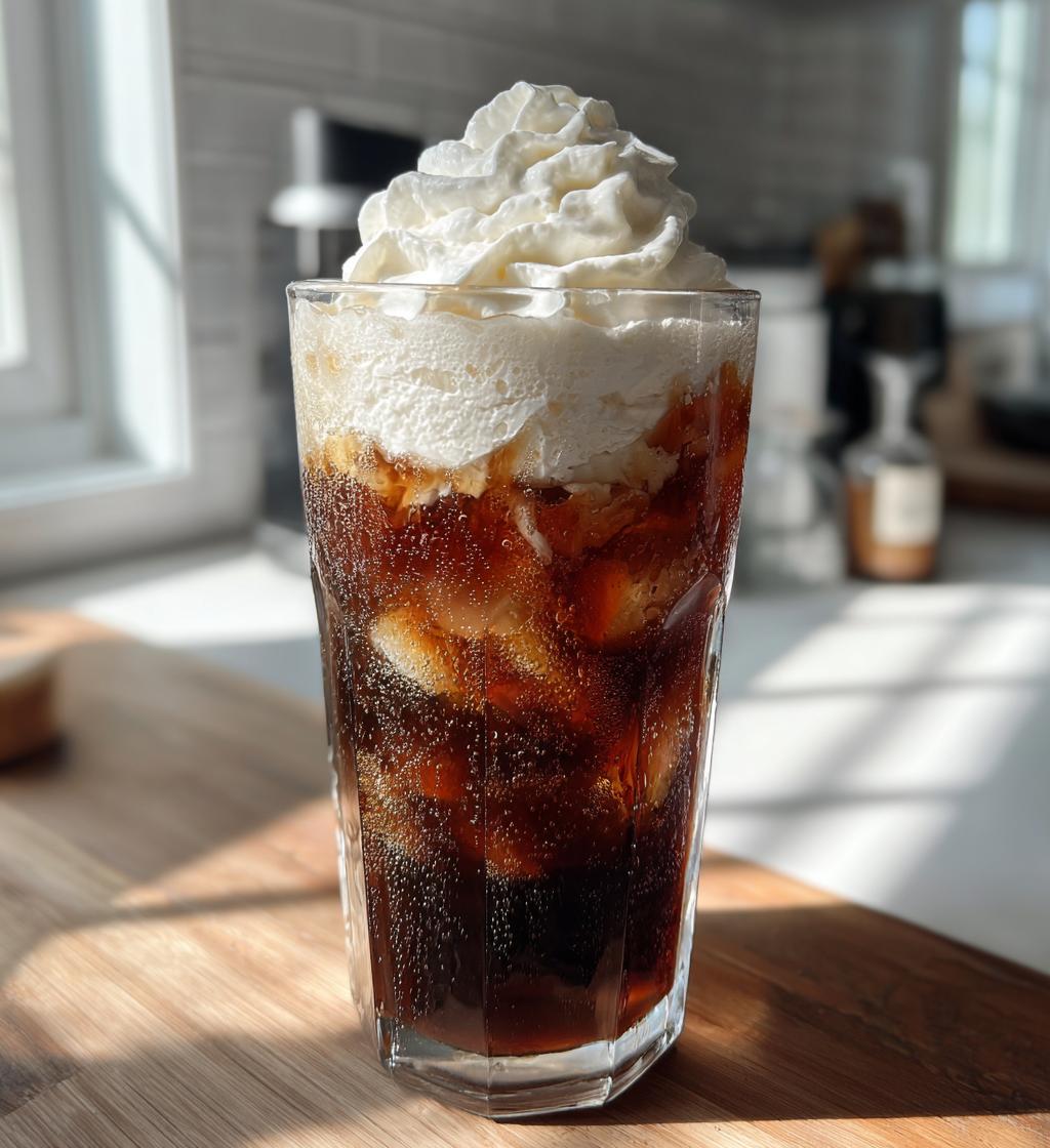 Iced Coffee with Whipped Cream - detail 1