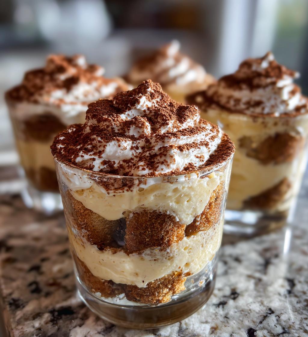 Keto Tiramisu Cups - detail 1