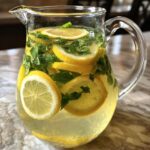 Lemon Basil Detox Water