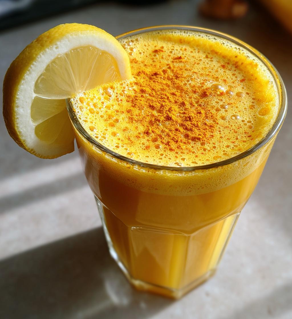 Mango Turmeric Detox Juice