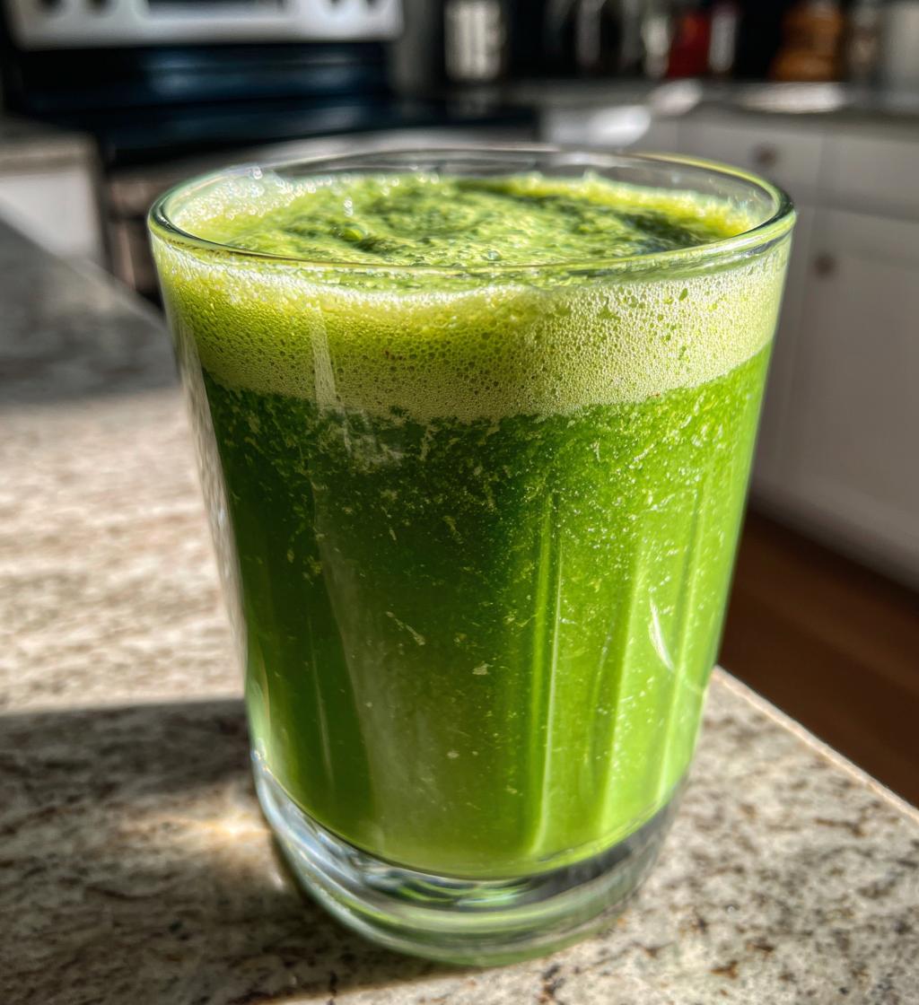 Minty Green Detox Juice - detail 1