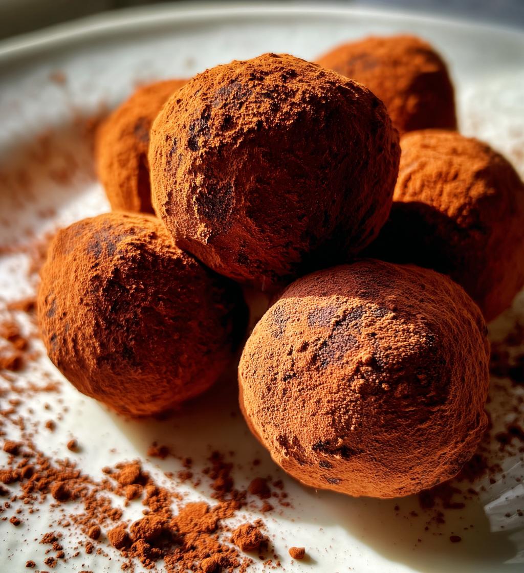 Mulled Wine Truffles
