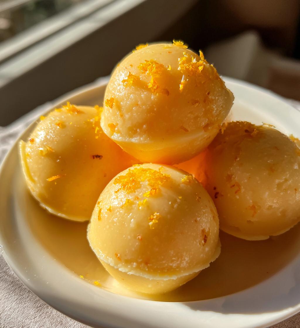Orange Creamsicle Fat Bombs