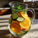Orange Cucumber Detox Water
