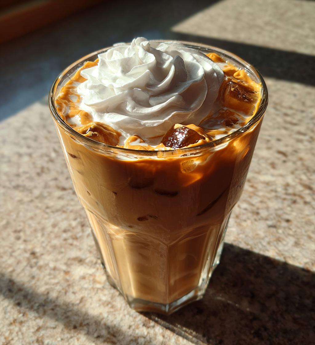 Peanut Butter Iced Coffee