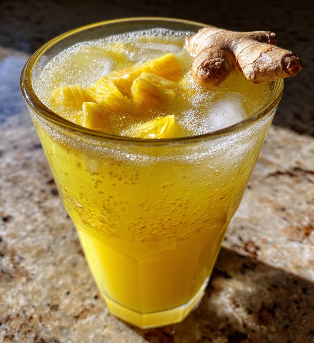 Pineapple Ginger Detox Juice - detail 1