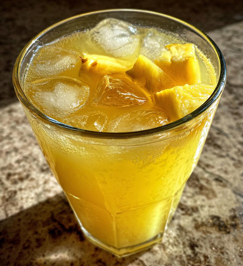 Pineapple Ginger Detox Juice