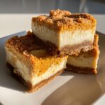 Pumpkin Cheesecake Bars