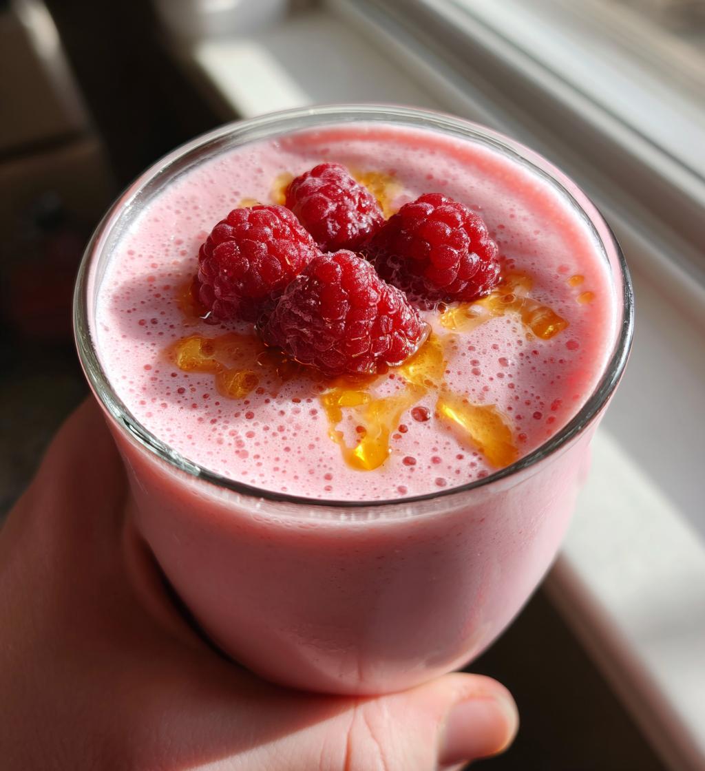 Raspberry Yogurt Smoothie - detail 1